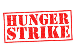 Man on hunger strike faces health issues