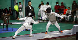 APF clinch fencing gold