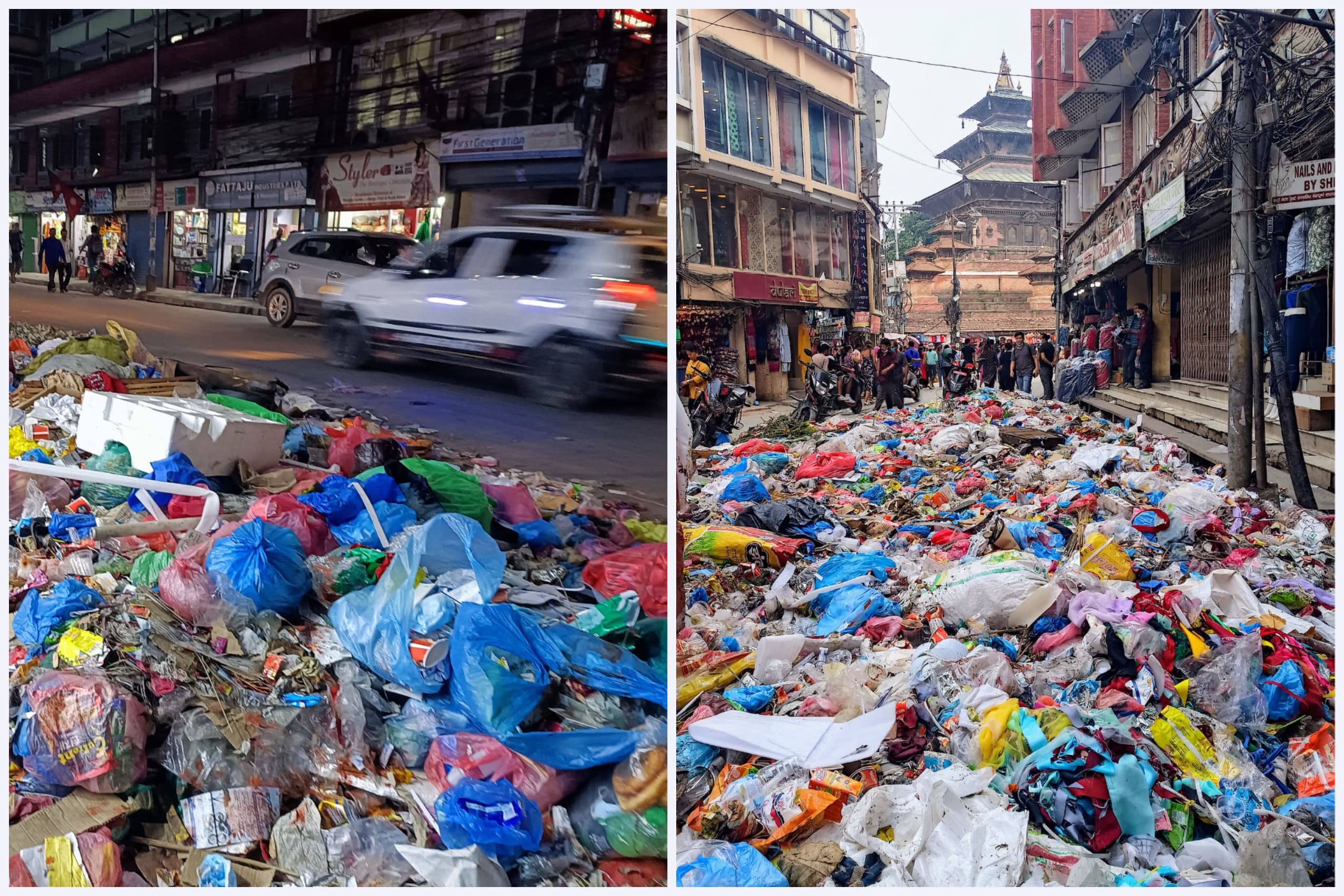 In Nepal's capital, piles of garbage put off tourists and residents