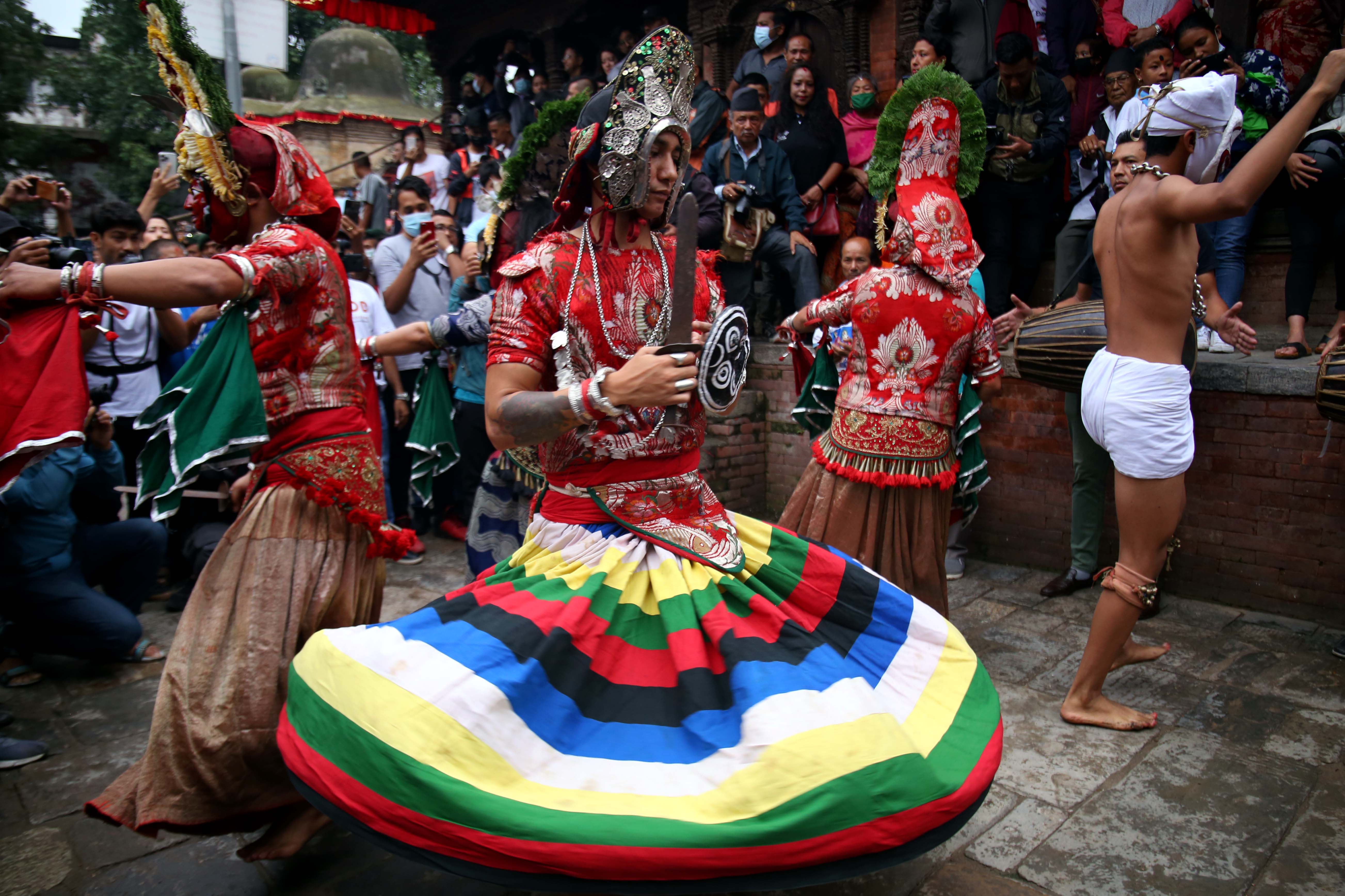 Indrajatra: Countdown begins for Living Goddess Kumari’s chariot ...